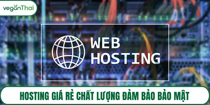 Hosting giá rẻ chất lượng đảm bảo bảo mật