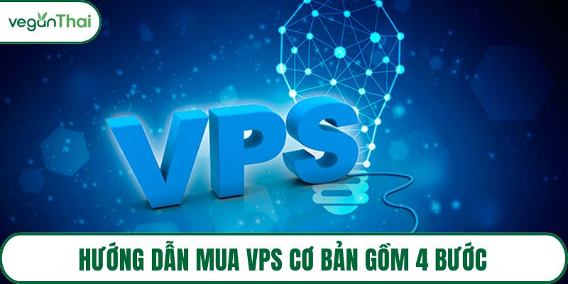 Hướng dẫn mua VPS cơ bản gồm 4 bước