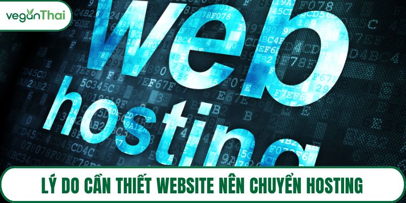 Lý do cần thiết website nên chuyển hosting