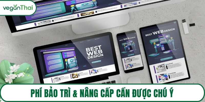 Phí bảo trì & nâng cấp cần được chú ý