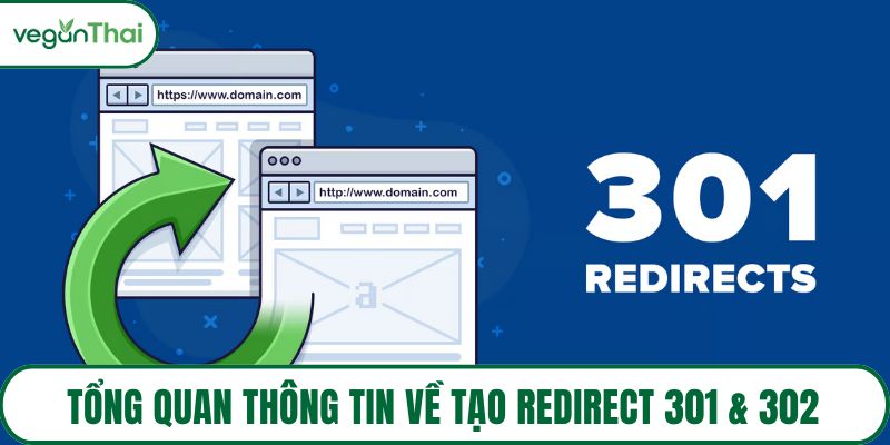 Tổng quan thông tin về tạo redirect 301 & 302